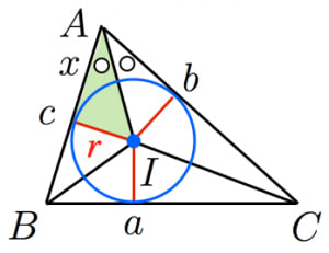 内接円の半径と三角形の面積 高校数学の美しい物語